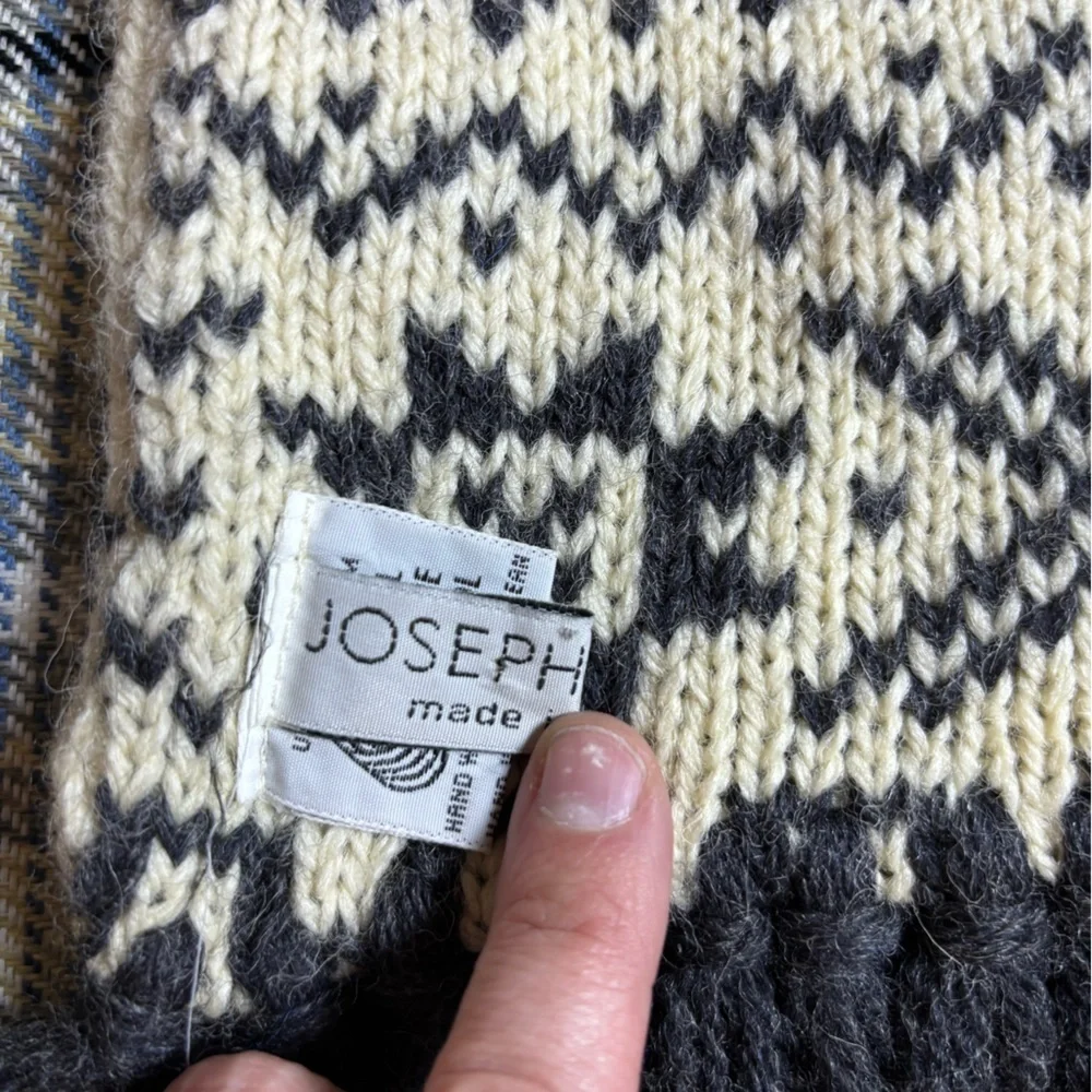Joseph Tricot Vintage VTG Wool Scarf Made in England